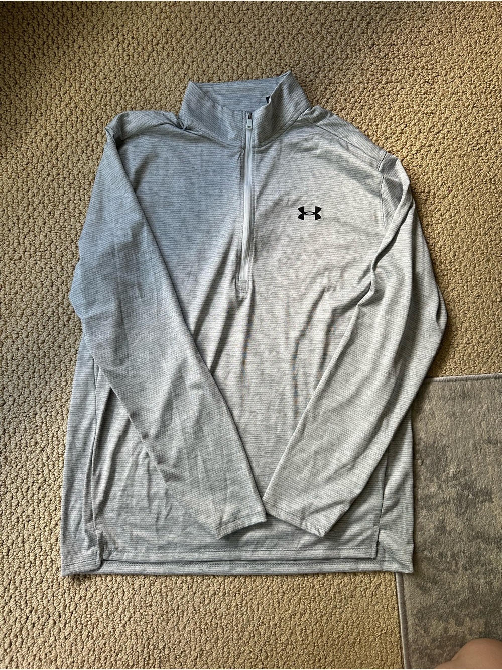Under Armour Grey Quarter-Zip Pullover